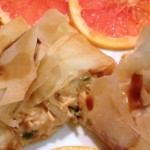Finger food di salmone e pasta fillo in 10 minuti