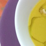 Zuppetta di cannellini e polipo al profumo di zafferano