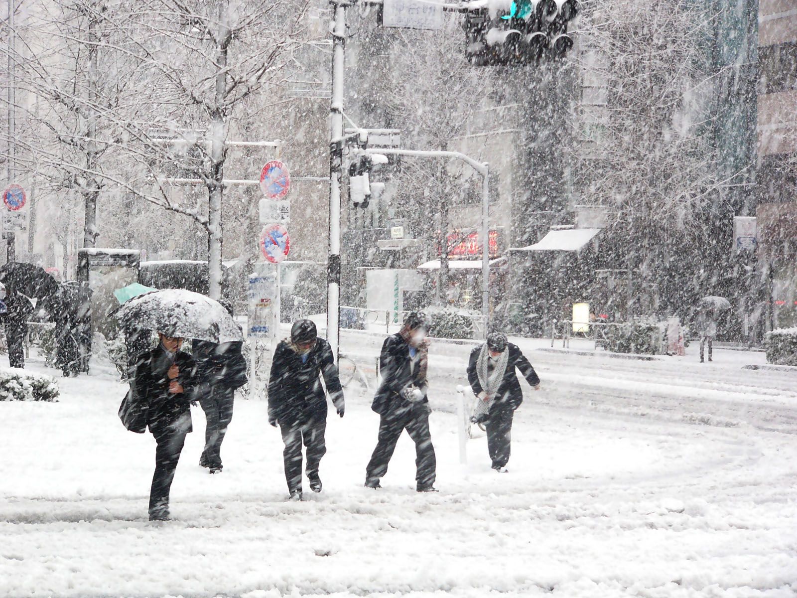 Meteo: nevicate record in Giappone. Meteo: nevicate record in Giappone.