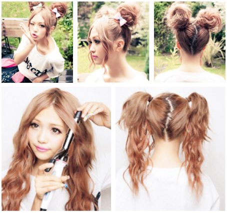Doppio chignon