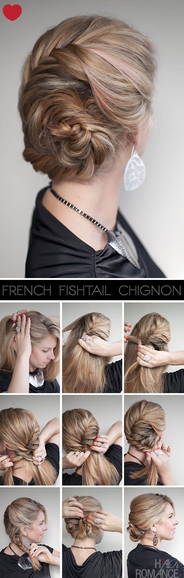 chignon basso