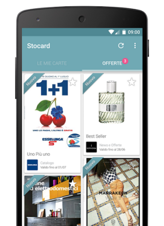 Stocard applicazione per carte fedeltà