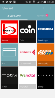 Stocard applicazione per carte fedeltà