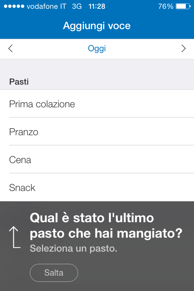 Fonte: MyFitnessPal