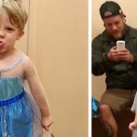 Il Bimbo vuole il Costume di Elsa per Halloween: ecco la Reazione del Papà