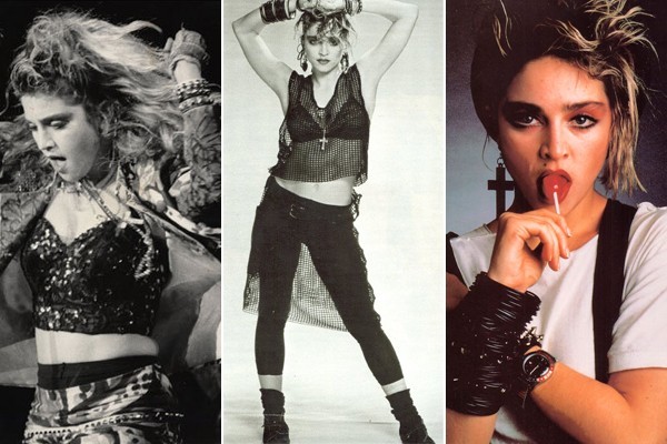 Moda anni 80 stile rock