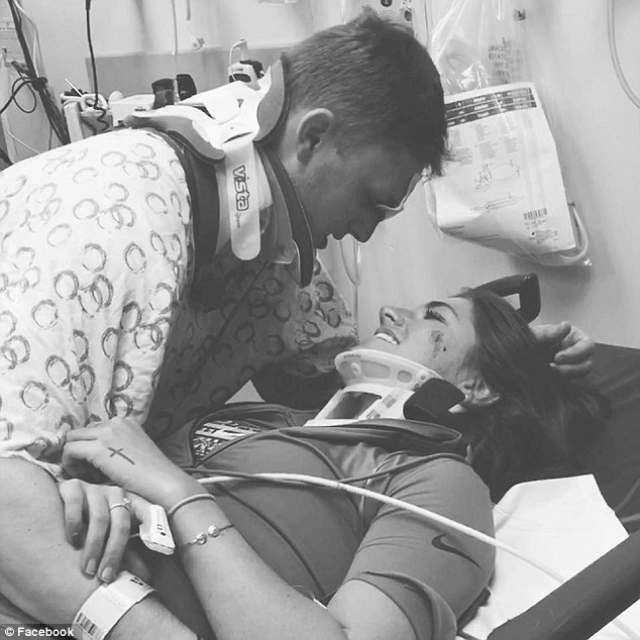 foto fidanzati dopo incidente