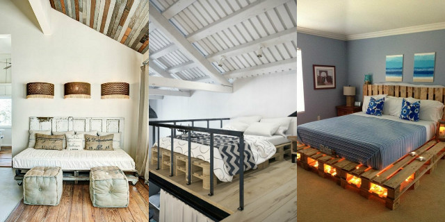 Arredare con i bancali: mobili, divano, letto e altre idee! roba ... Letto coi bancali