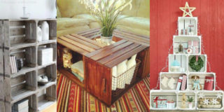 Come arredare casa con le cassette di legno