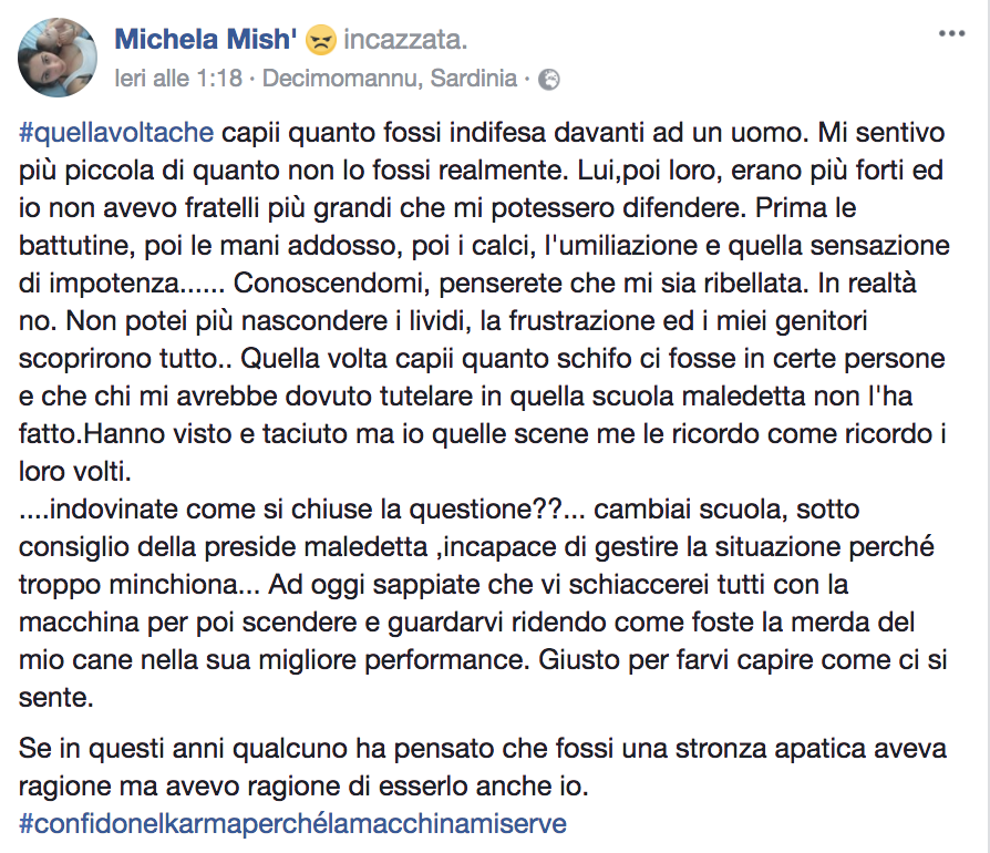 "Quella volta che... capita a tutte": perché le donne non denunciano la violenza