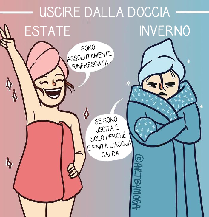 Il difficile rapporto delle donne con il freddo in 20 immagini