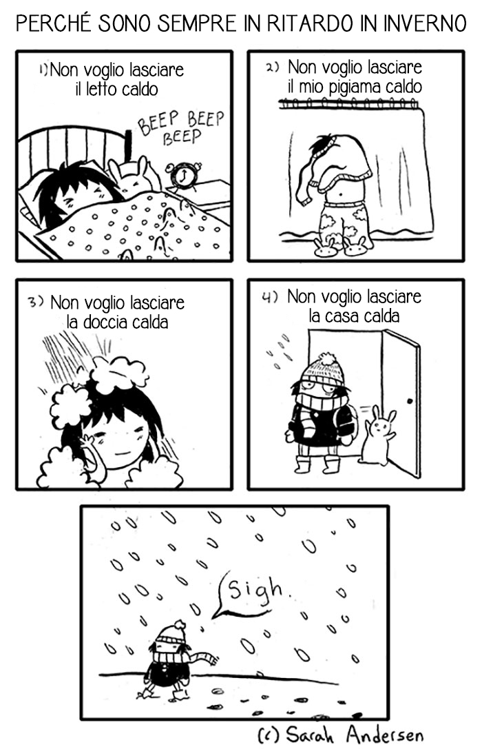 Il difficile rapporto delle donne con il freddo in 20 immagini