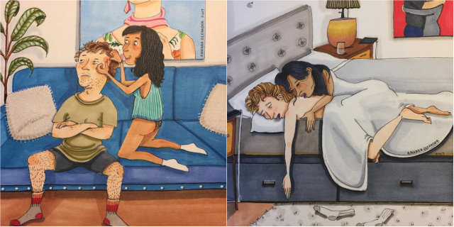 I piccoli momenti di intimità, a volte teneri a volte un po' meno, di chi si ama I piccoli momenti di intimità, a volte teneri a volte un po' meno, di chi si ama