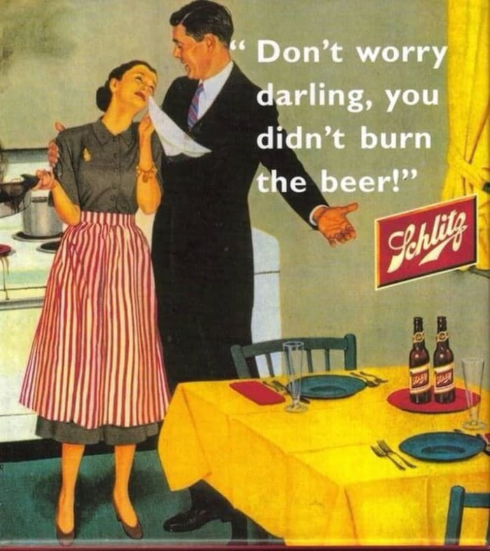 8 pubblicità vintage sessiste rifatte a... parti invertite