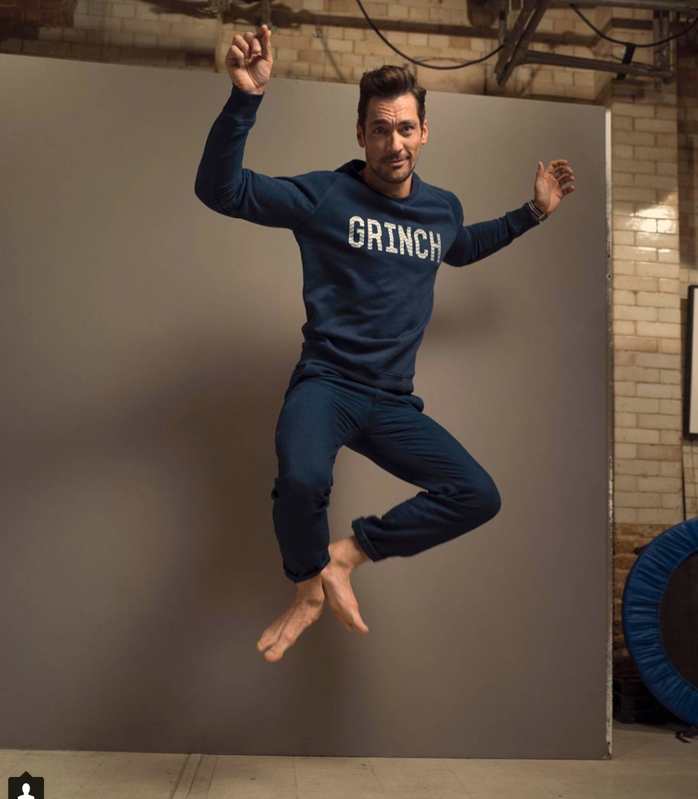 La scelta in controtendenza di David Gandy, uno degli uomini più belli del mondo