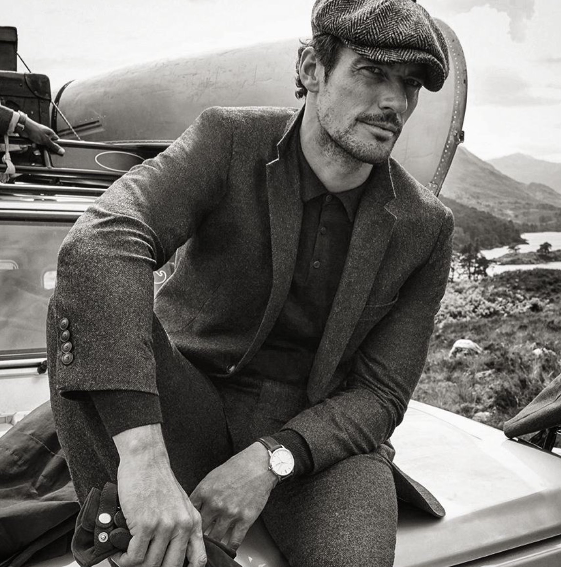 La scelta in controtendenza di David Gandy, uno degli uomini più belli del mondo