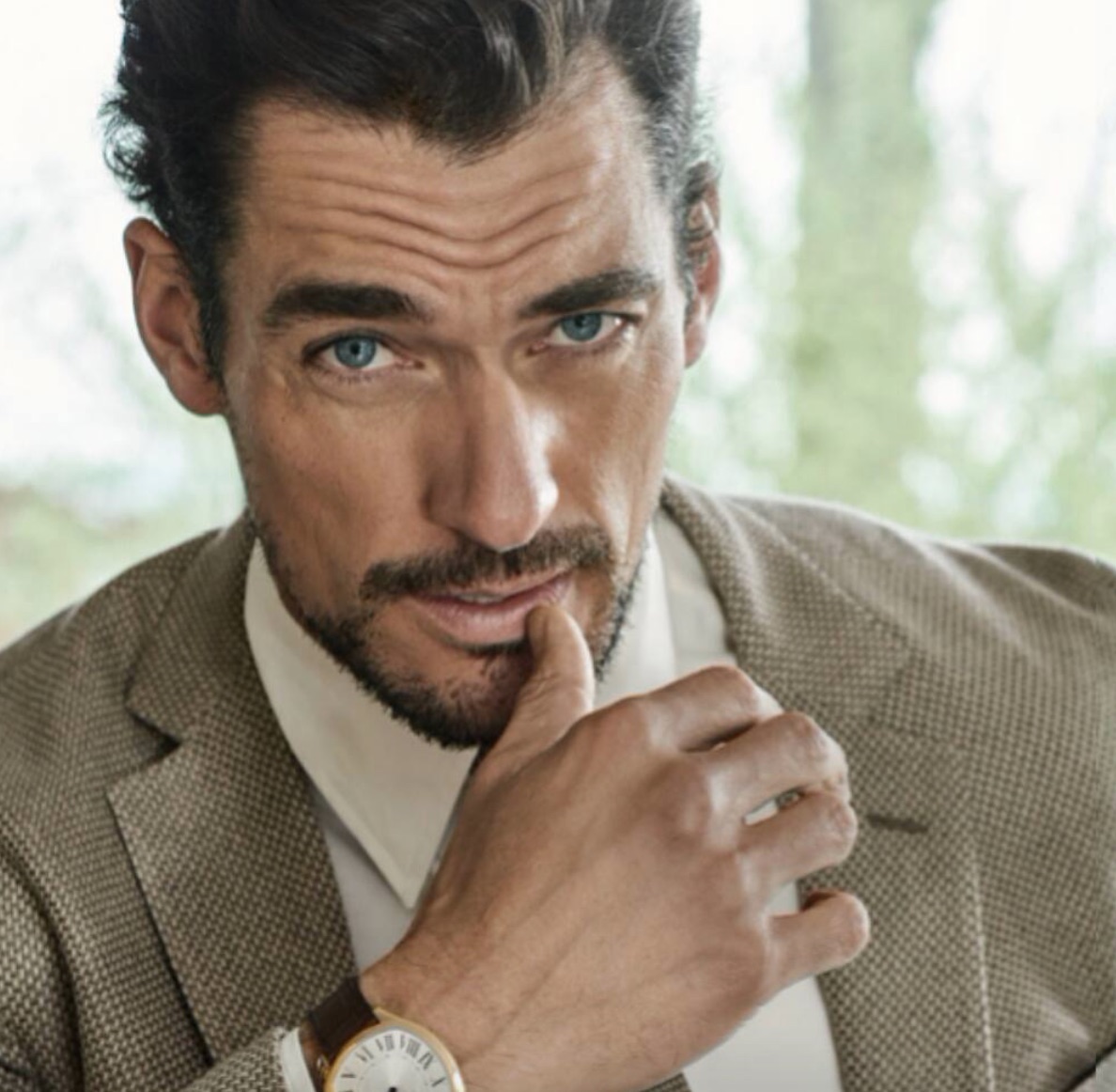 La scelta in controtendenza di David Gandy, uno degli uomini più belli del mondo