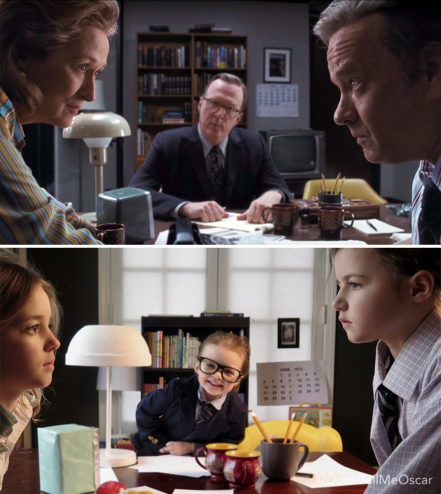Tre bambine ricreano le scene dei film da Oscar: il risultato è esilarante
