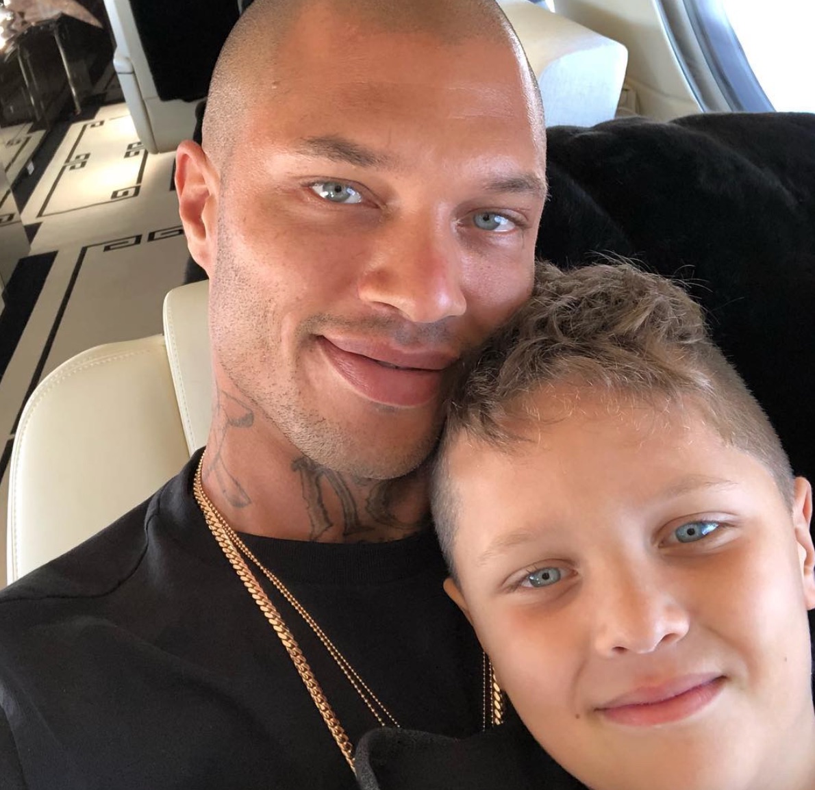 La nuova famiglia di Jeremy Meeks dopo il carcere e il divorzio