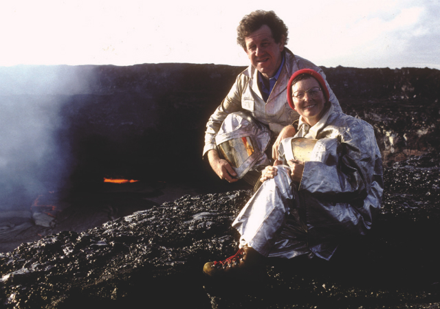 Maurice e Katia Krafft, un grande amore seppellito sotto la lava di un vulcano