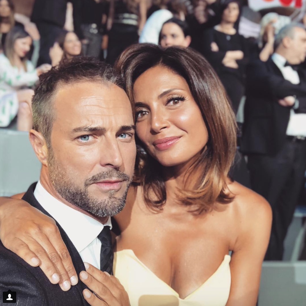 Flavio Montrucchio: tutto l'amore (e le dediche) per Alessia Mancini