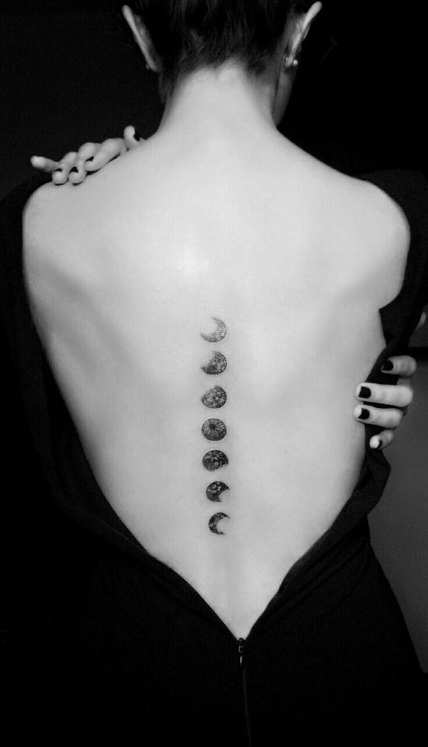 20 tatuaggi sulla spina dorsale per persone audaci
