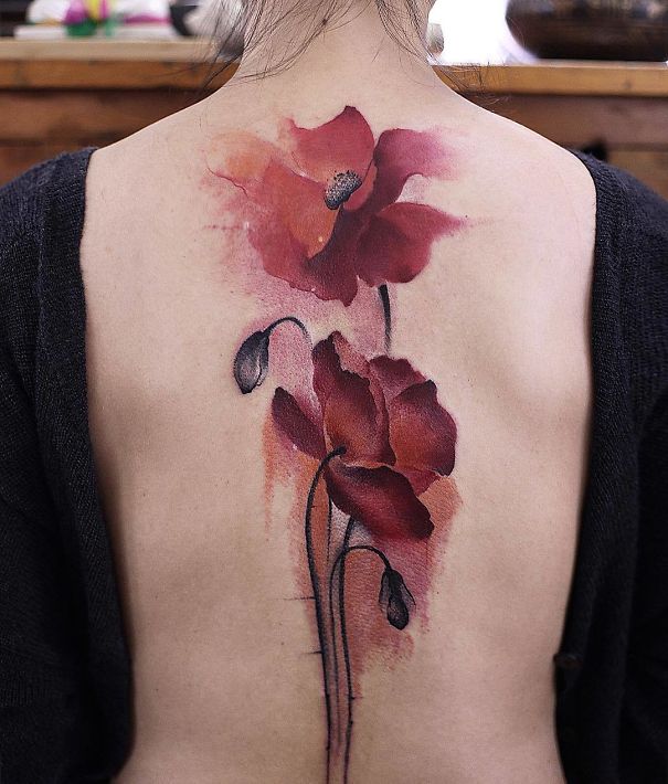 20 tatuaggi sulla spina dorsale per persone audaci