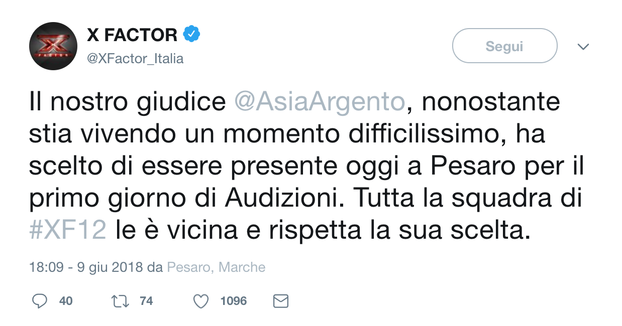 Dalla parte di Asia Argento: l'ignoranza non è un'opinione
