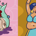 Come sarebbero le principesse Disney se più che curvy fossero proprio plus size