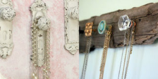 Portacollane Acrilico Organizer Collane In Acrilico Trasparente - Porta Gioielli Con 42 Ganci Bilaterali Organizer Collane Acrilico