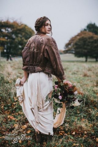 Abiti da sposa e (eco)pelle: 9 idee per nozze rock Abiti da sposa e (eco)pelle: 9 idee per nozze rock