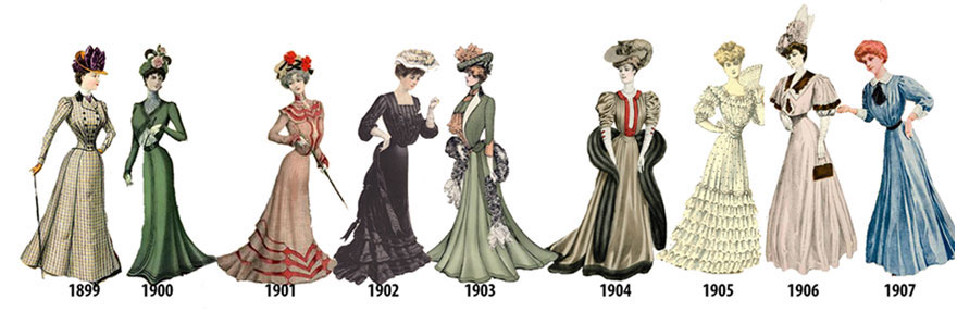 Come piccoli cambiamenti hanno stravolto il modo di vestire delle donne dal 1784