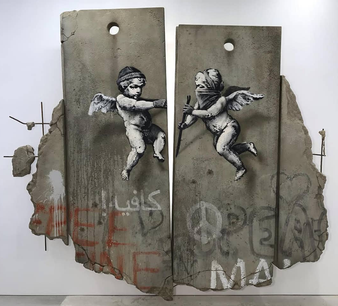 "Venice in oil", l'ultima opera di Bansky esposta (e fatta rimuovere) a Venezia