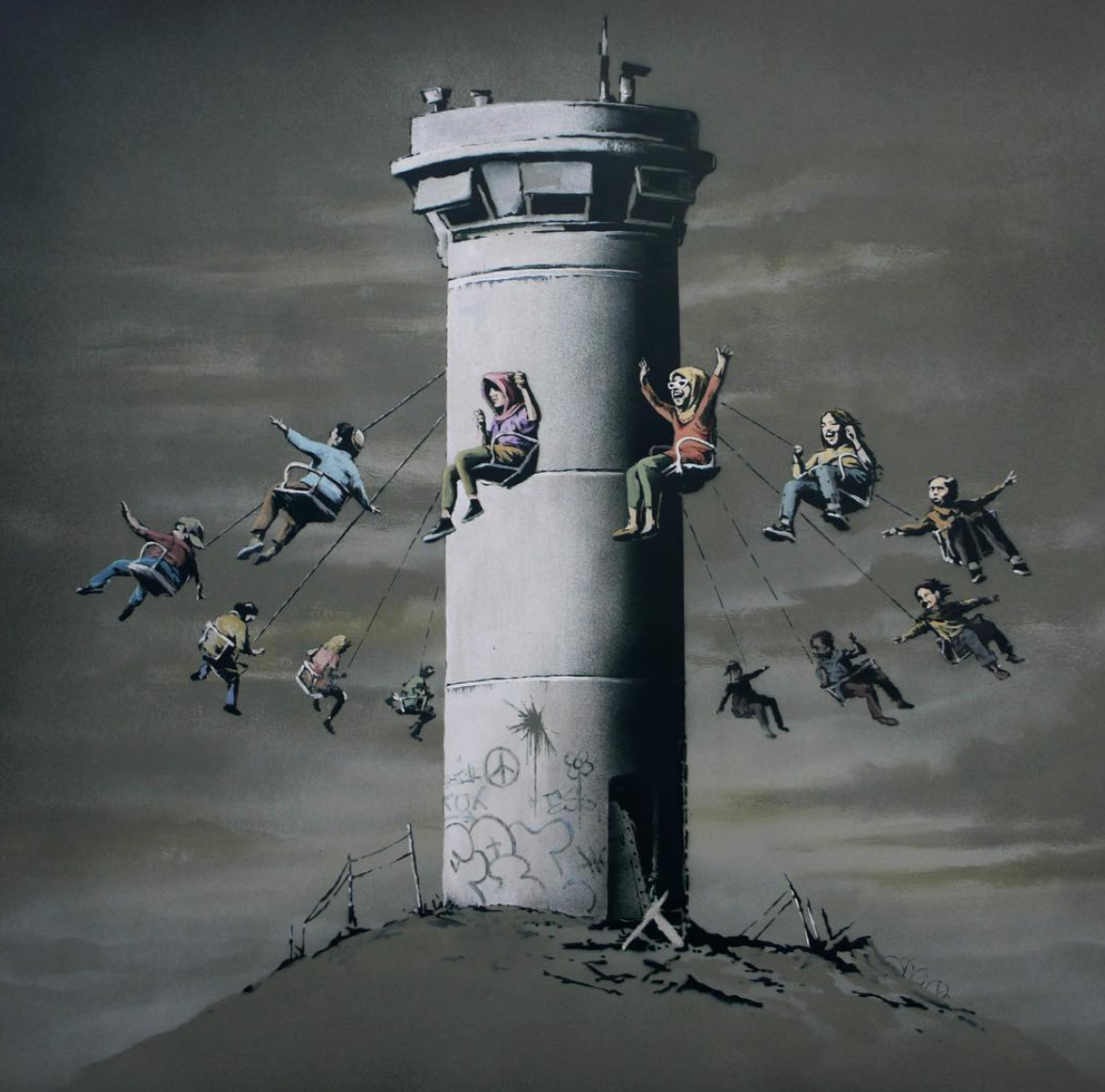 "Venice in oil", l'ultima opera di Bansky esposta (e fatta rimuovere) a Venezia