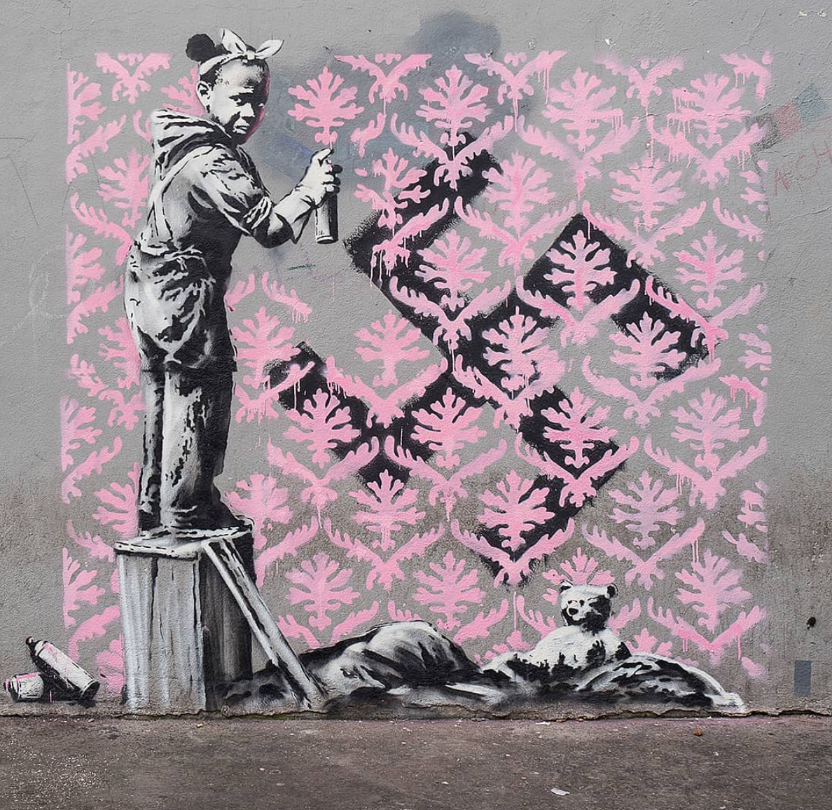 "Venice in oil", l'ultima opera di Bansky esposta (e fatta rimuovere) a Venezia