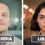 La bellezza della gente che si incontra in aeroporto di "100 Faces 100 Countries"