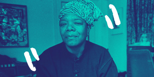 Maya Angelou che diventò muta perché la sua voce aveva "ucciso" il suo stupratore Maya Angelou che diventò muta perché la sua voce aveva "ucciso" il suo stupratore