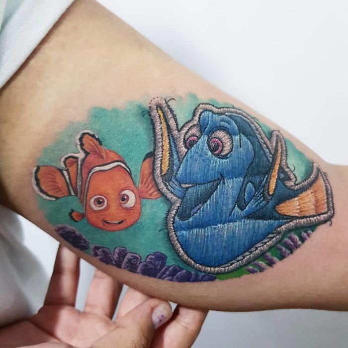 27 tatuaggi "ricamati" che sembrano veri