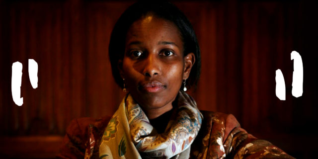 "Come un macellaio che rifila un pezzo di carne", l'infibulazione di Ayaan Hirsi Ali "Come un macellaio che rifila un pezzo di carne", l'infibulazione di Ayaan Hirsi Ali