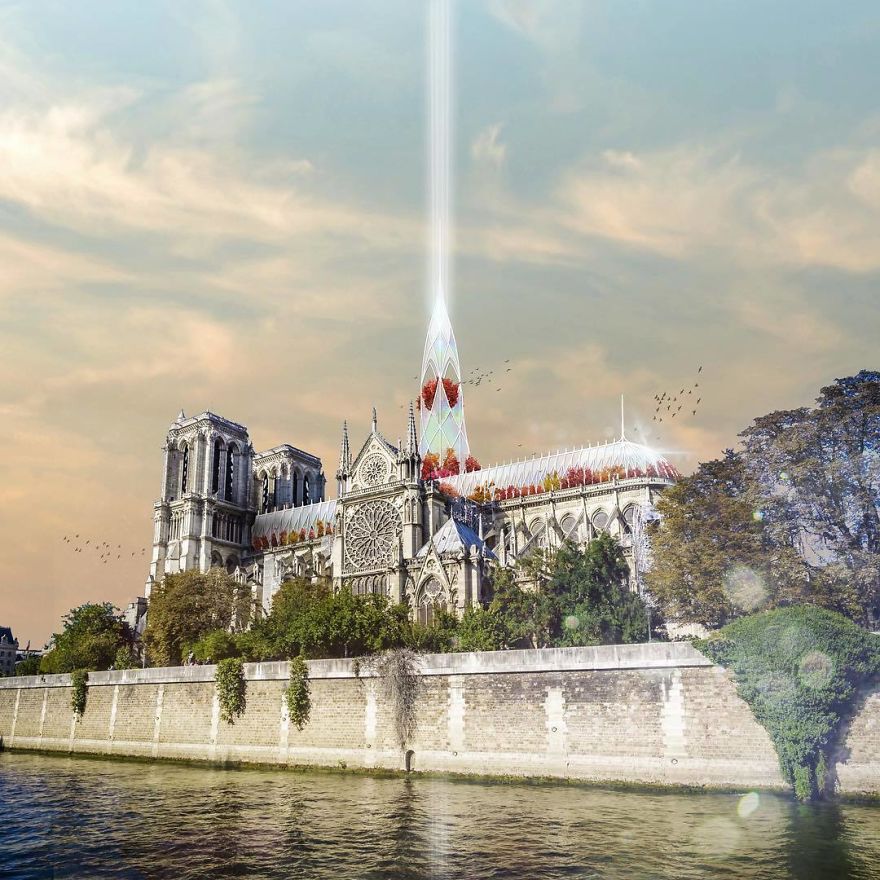 Come ricostruire Notre Dame? Le proposte alternative di 17 artisti