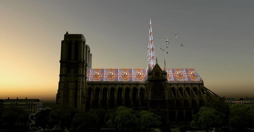 Come ricostruire Notre Dame? Le proposte alternative di 17 artisti