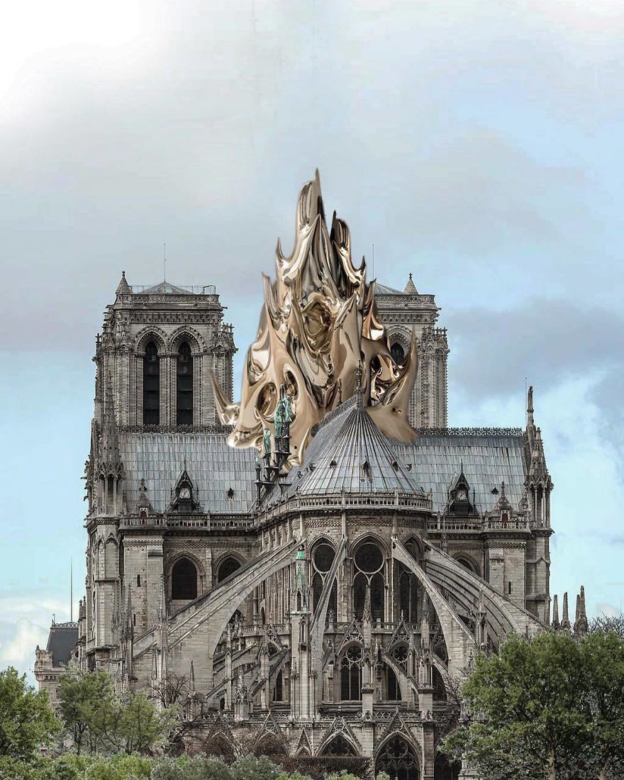 Come ricostruire Notre Dame? Le proposte alternative di 17 artisti