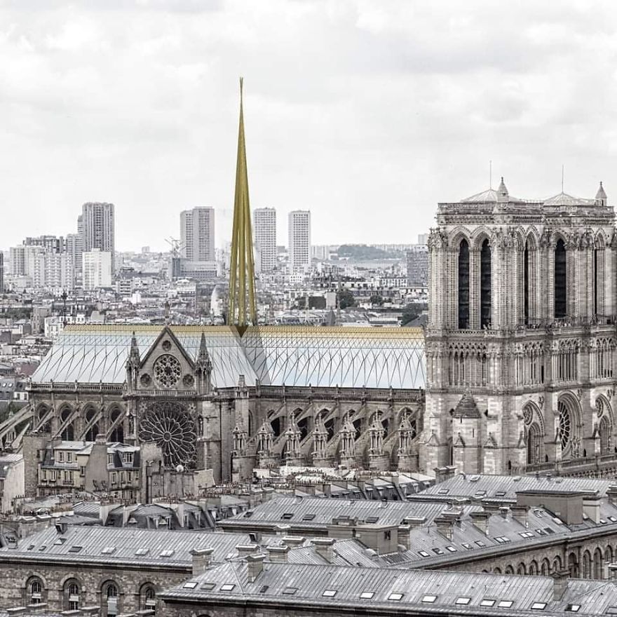 Come ricostruire Notre Dame? Le proposte alternative di 17 artisti
