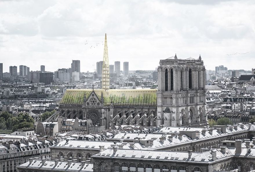Come ricostruire Notre Dame? Le proposte alternative di 17 artisti