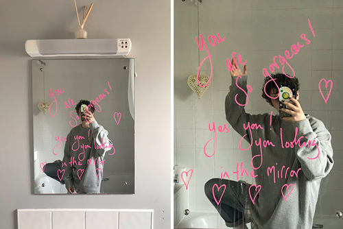 30 specchi che rendono impossibile qualsiasi selfie normale in bagno