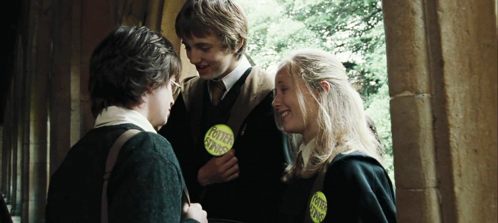 Quello che Emma Watson scrisse davvero mentre girava questa scena di Harry Potter