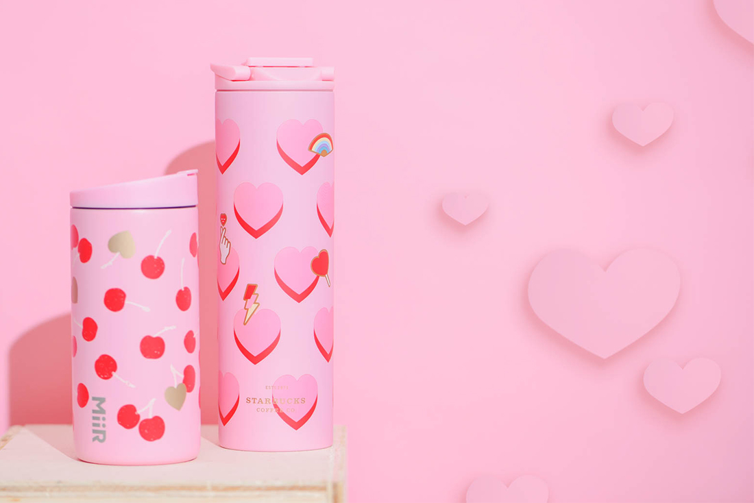 La collezione di San Valentino di Starbucks che ti farà innamorare