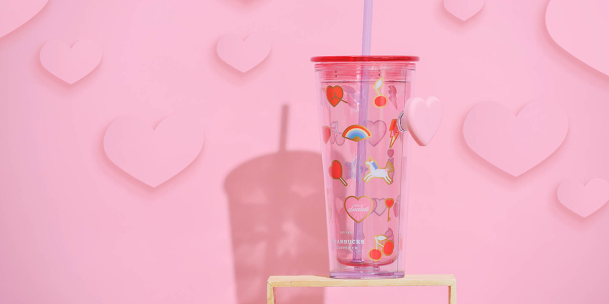 La collezione di San Valentino di Starbucks che ti farà innamorare
