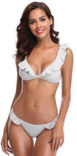 Bikini a triangolo con balze Bikini a triangolo con balze