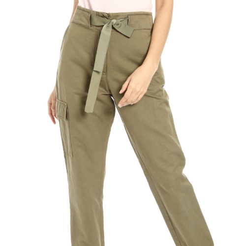 Pantaloni Donna Cargo Tasconi Skinny Aderenti Elasticizzati Sexy TOOCOOL YD3007 - Foto 9